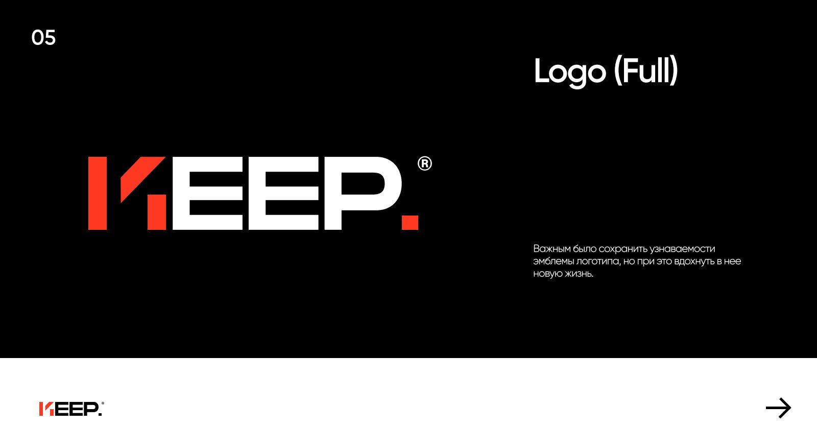 KEEP — бренд-бук, стр. 4
